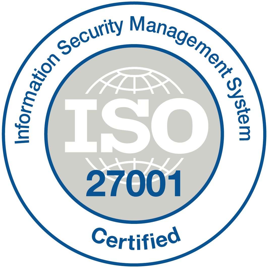 ISO27001 Certificate